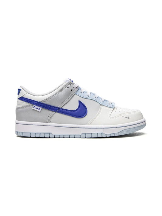 Nike Kids Dunk Low 'Ivory Hyper Royal' Sneakers (GS)