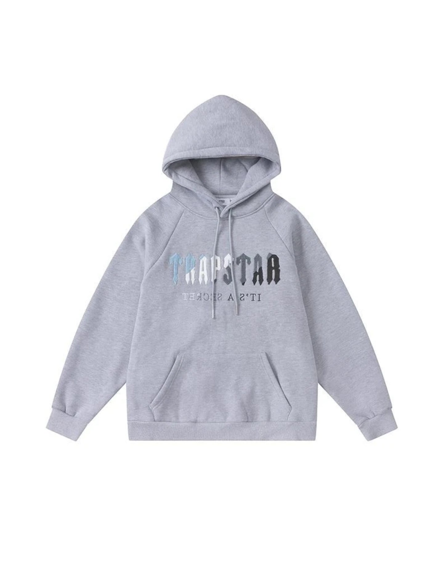 Trapstar Chenille Decoded Hoodie ‘Grey’