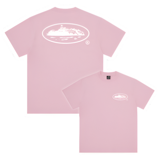 Corteiz OG Island Tee 'Baby Pink'