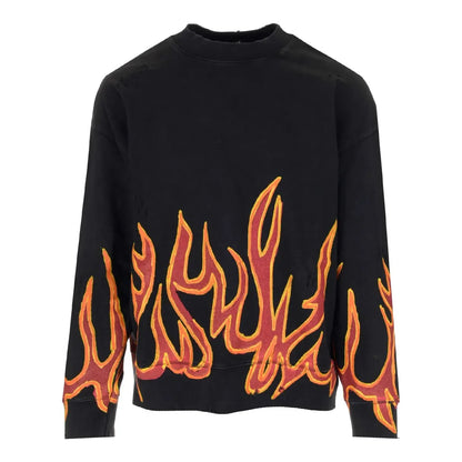 Palm Angels GD Graffiti Flames Sweatshirt