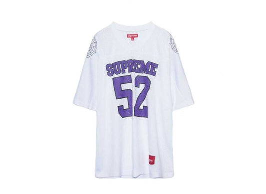 Supreme Spiderweb Football Jersey 'White'