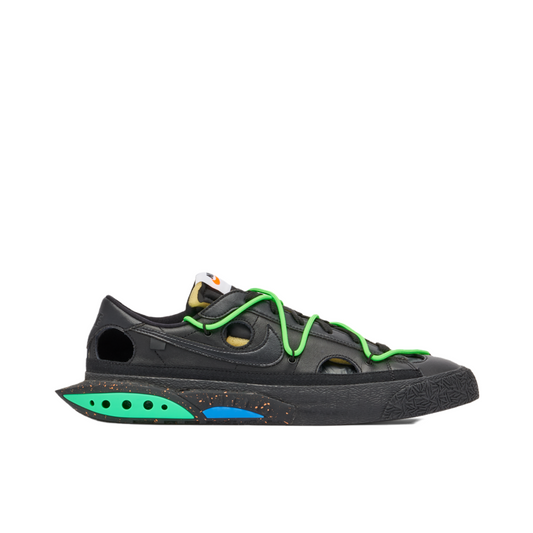 Off-White x Nike Blazer Low Black Green