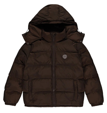 Trapstar Irongate Hooded Jacket Brown