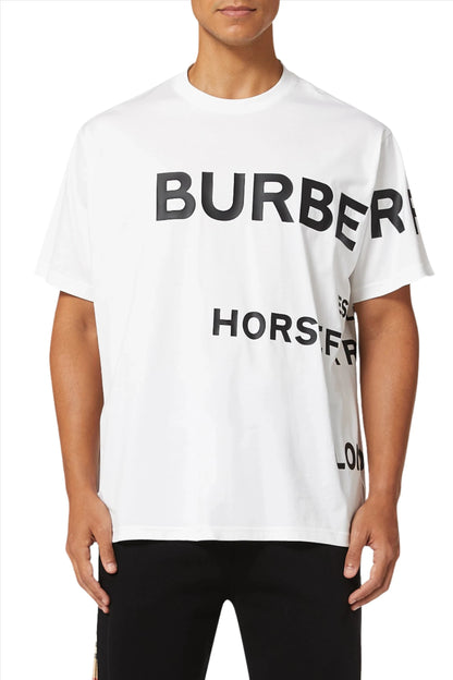 Burberry Horseferry Print Oversized T-shirt in Cotton