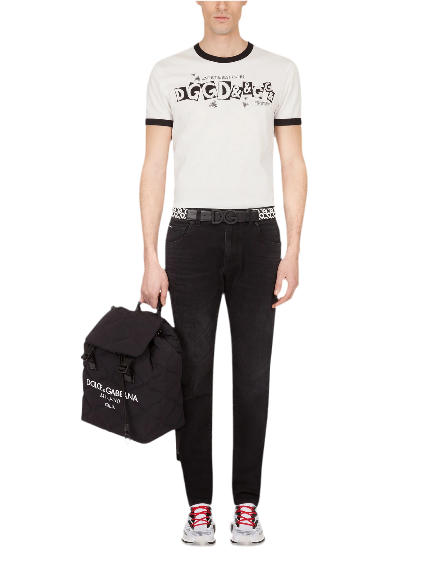 Dolce & Gabbana love Is The Best Teacher T-shirt