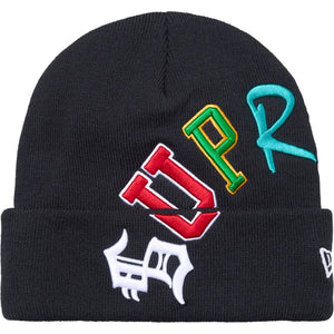 Supreme New Era® Arc Beanie ‘Navy’