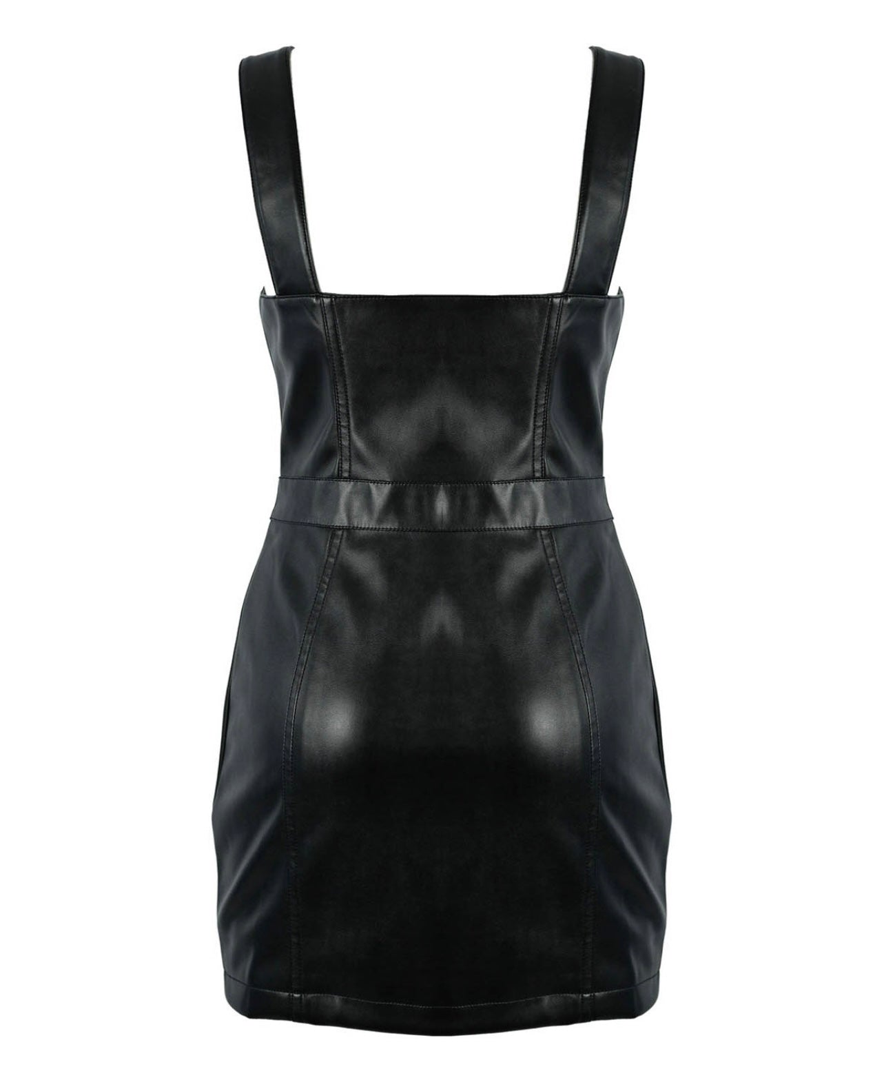 Chiara Ferragni Faux Leather Dress