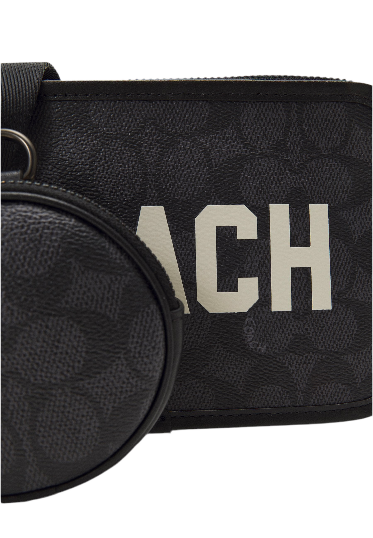 Coach Charter Graphic Crossbody Bag 'Charcoal'
