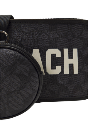 Coach Charter Graphic Crossbody Bag 'Charcoal'