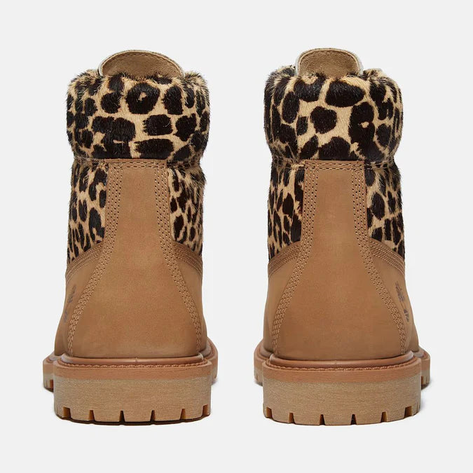 Timberland Premium 6 Inch Boot Leopard Beige Nubuck