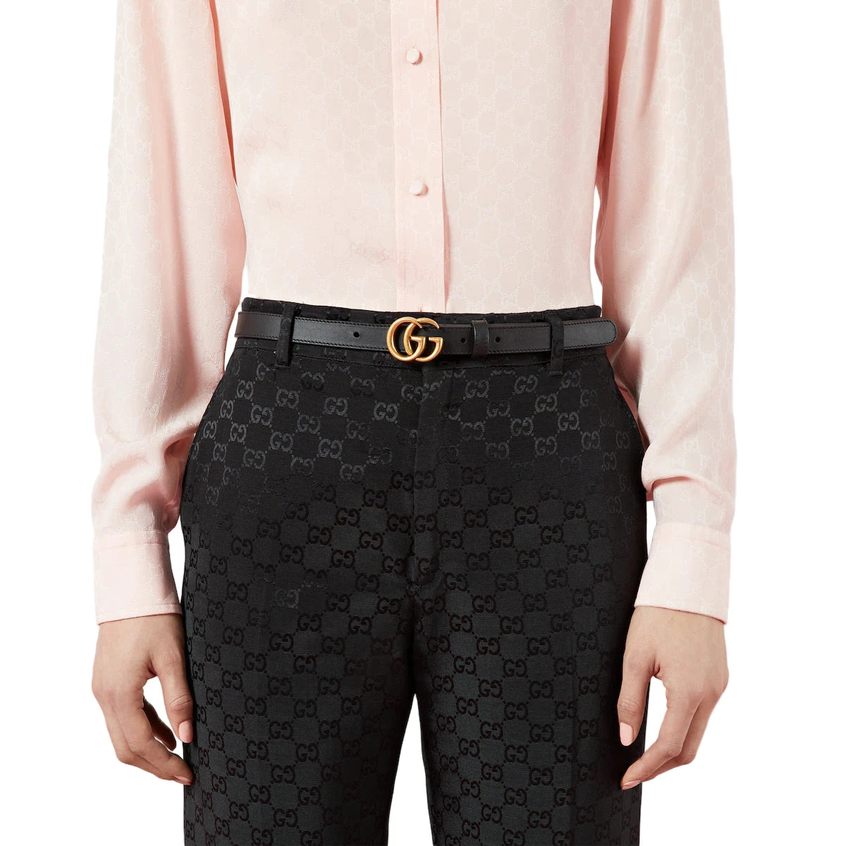 Gucci GG Marmont Thin Belt