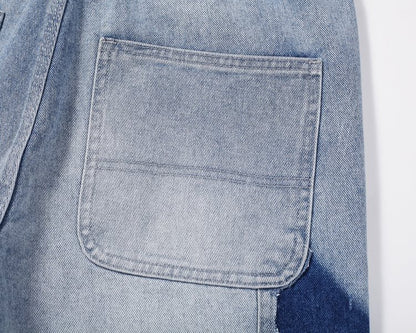 HESNTLS Denim Shorts - Pale Indigo