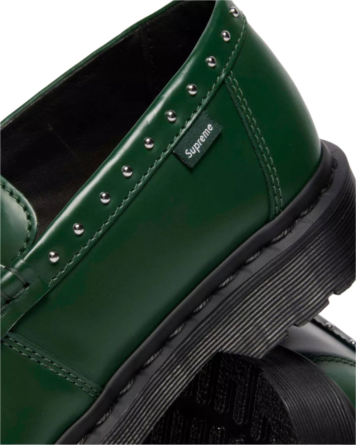 Supreme x Dr Martens Studded Penton Loafer 'Green'