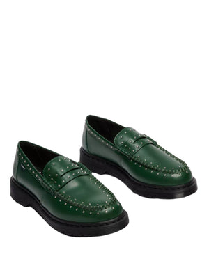 Supreme x Dr Martens Studded Penton Loafer 'Green'
