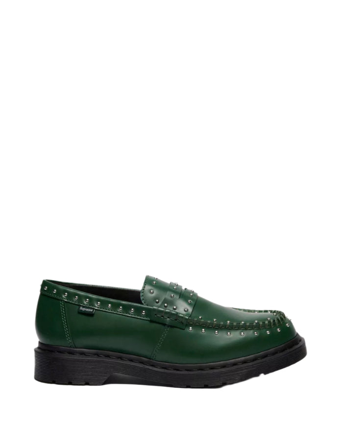 Supreme x Dr Martens Studded Penton Loafer 'Green'