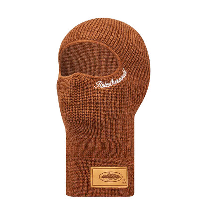 Corteiz Knit Balaclava 'Brown'