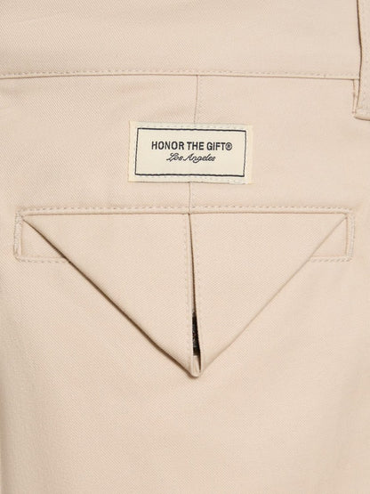 HONOR THE GIFT Cotton twill work pants