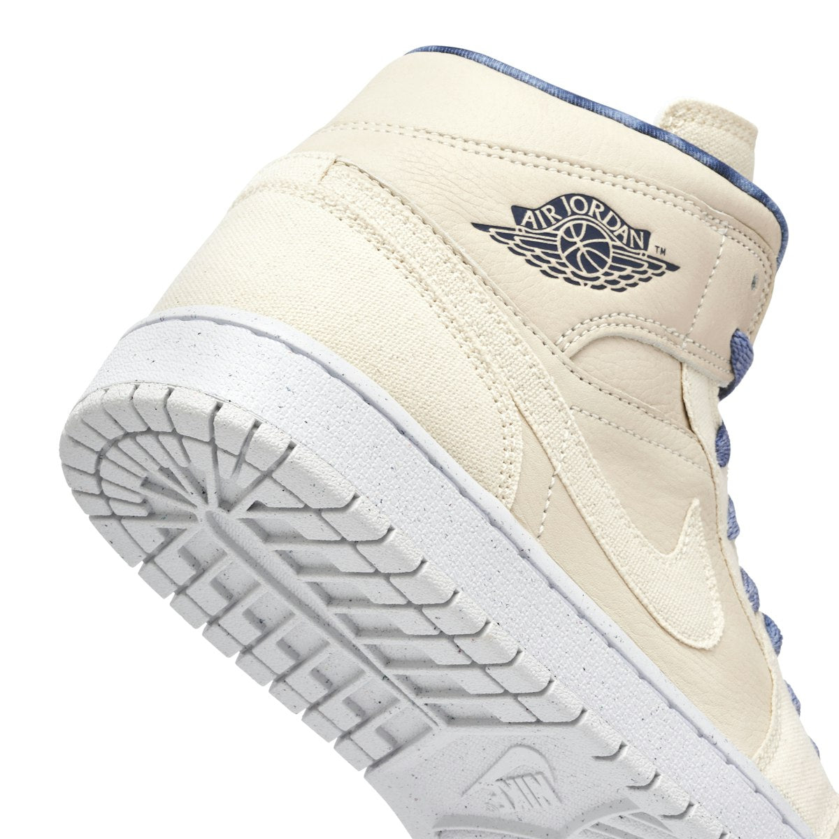 Air Jordan 1 Mid Sandrift Midnight Navy (Women's)