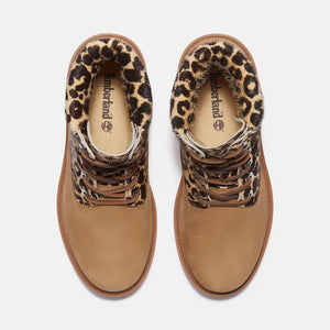 Timberland Premium 6 Inch Boot Leopard Beige Nubuck