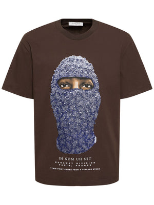 Ih Nom Uh Nit T-Shirt Floral Mask 'Brown'