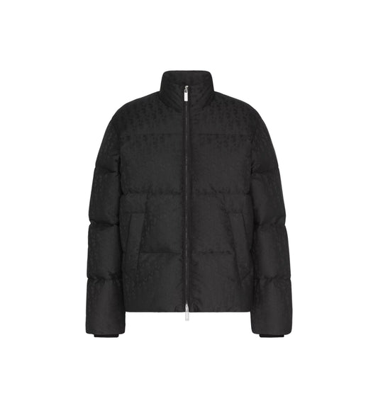 Dior Oblique Puffer Jacket 'Black Technical Jacquard'