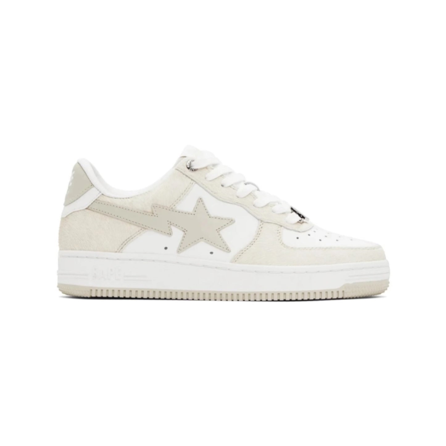 BAPE A Bathing Ape Bape Sta ‘Beige Calf Hair’
