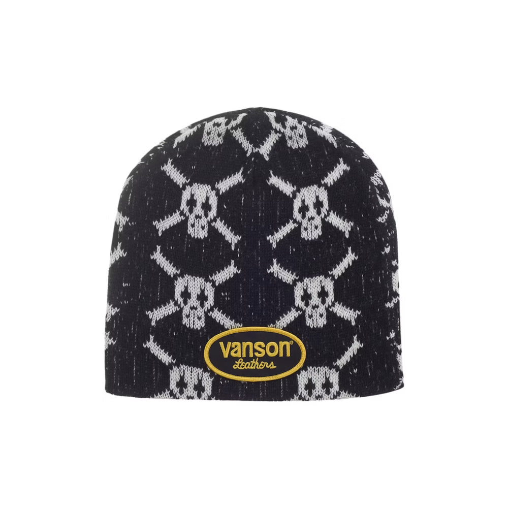 Supreme x Vanson Leathers Skull Beanie ‘Black’