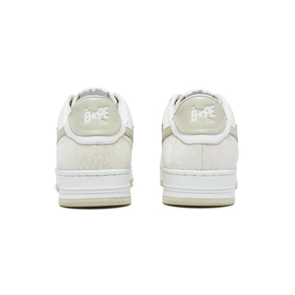 BAPE A Bathing Ape Bape Sta ‘Beige Calf Hair’
