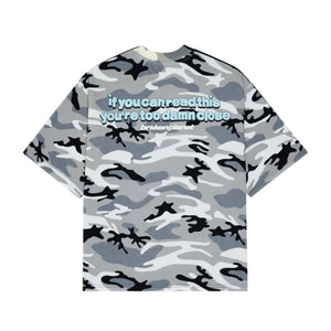 Broken Planet Don’t Ask Me Split Camo T-Shirt ‘Midnight Black’
