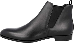 Prada Men's Saffiano Leather Half-Boot