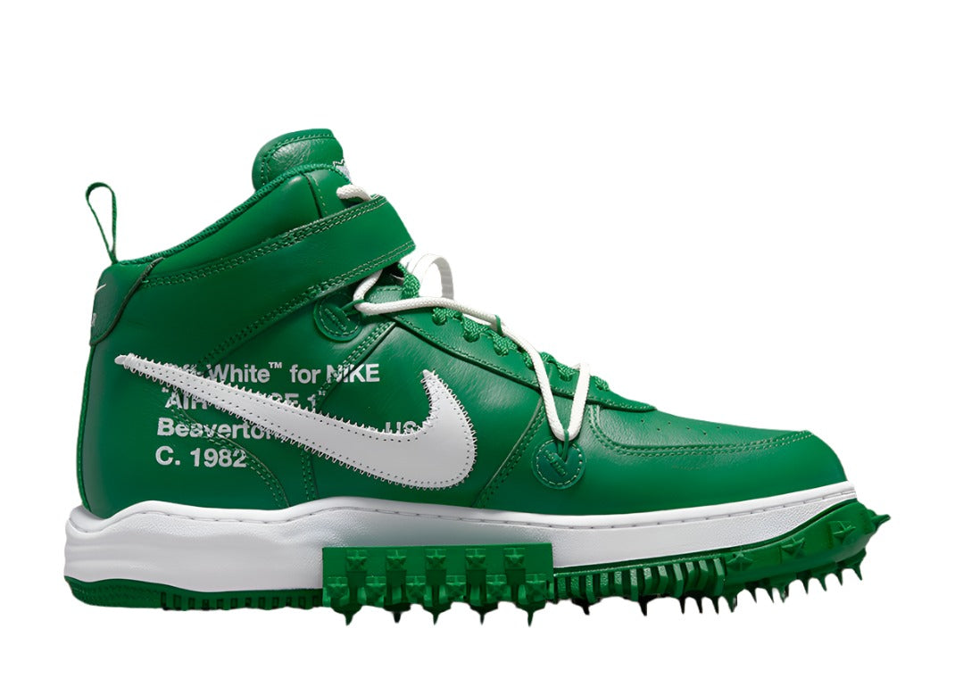 Nike AF1 Mid Off-White Pine Green