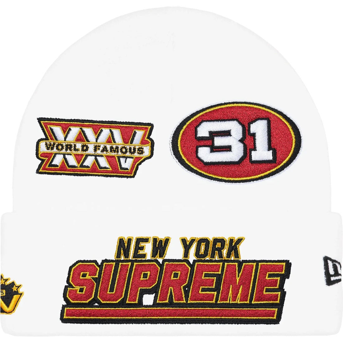 Supreme New Era Football Beanie
