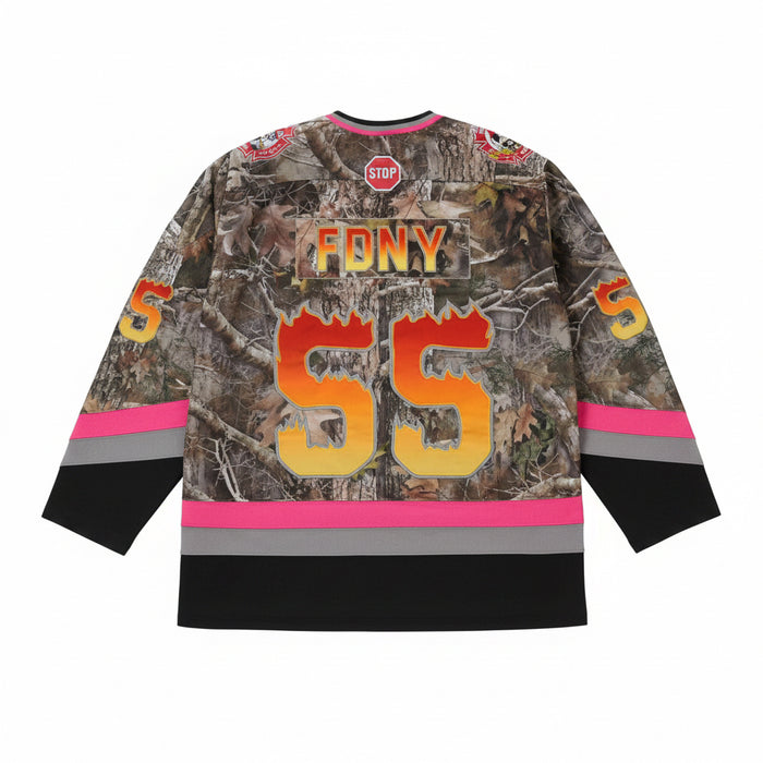 Supreme FDNY Hockey Jersey ‘Camo’