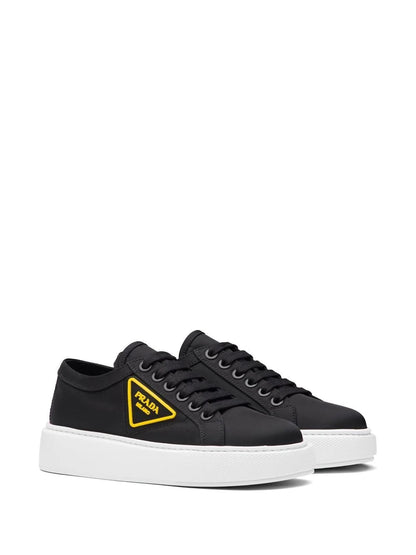 Prada Nylon Gabardine Wheel Low-Top
