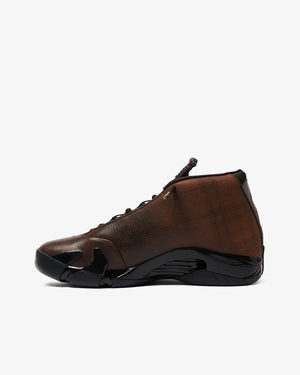 Air Jordan 14 Retro SP Mowalola Sneakers ‘Black Burnt Red’