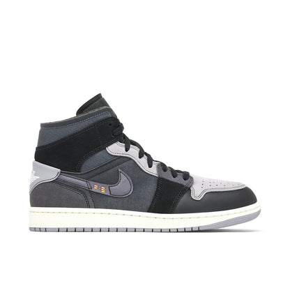 Air Jordan 1 Mid Craft Inside Out Black