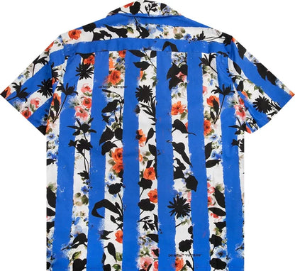 Off-White Stripes Flower Holiday Shirt