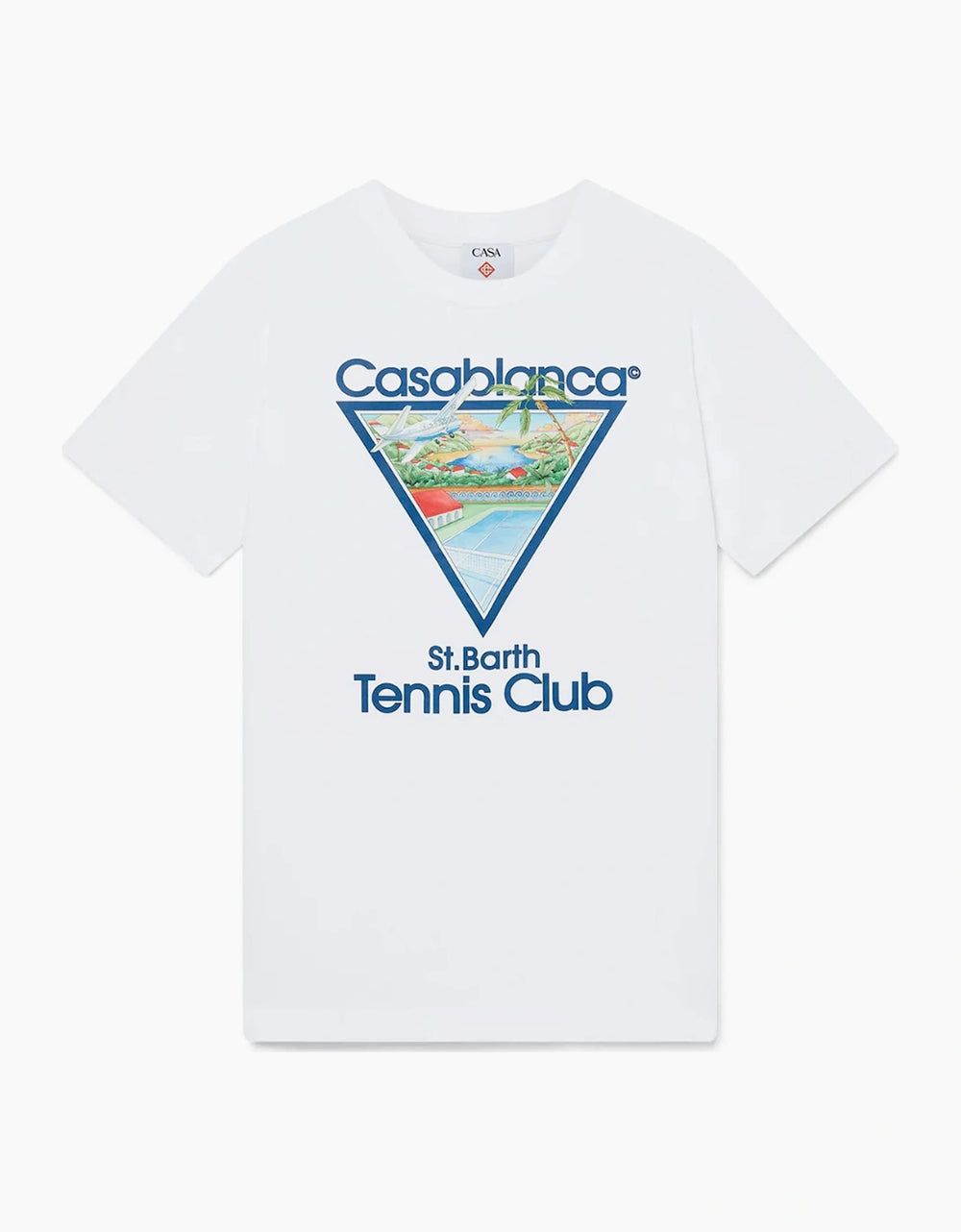 Casablanca St. Barth Tennis Club Icon T-shirt