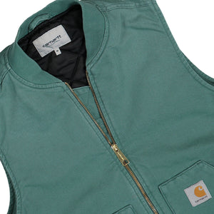 Carhartt WIP Classic Vest Stone Canvas ‘Silver Pine’