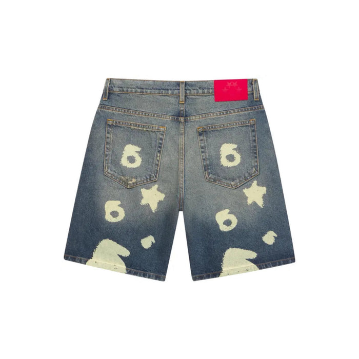 Sp5der Beluga Denim Short Indigo