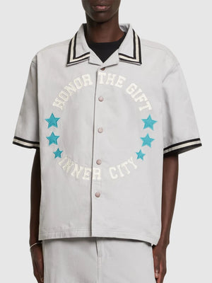 Honor The Gift - Inner City Short Sleeve Shirt ‘Grey’