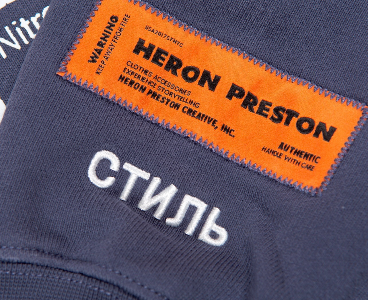 Heron Preston Heron Cutout Hoodie