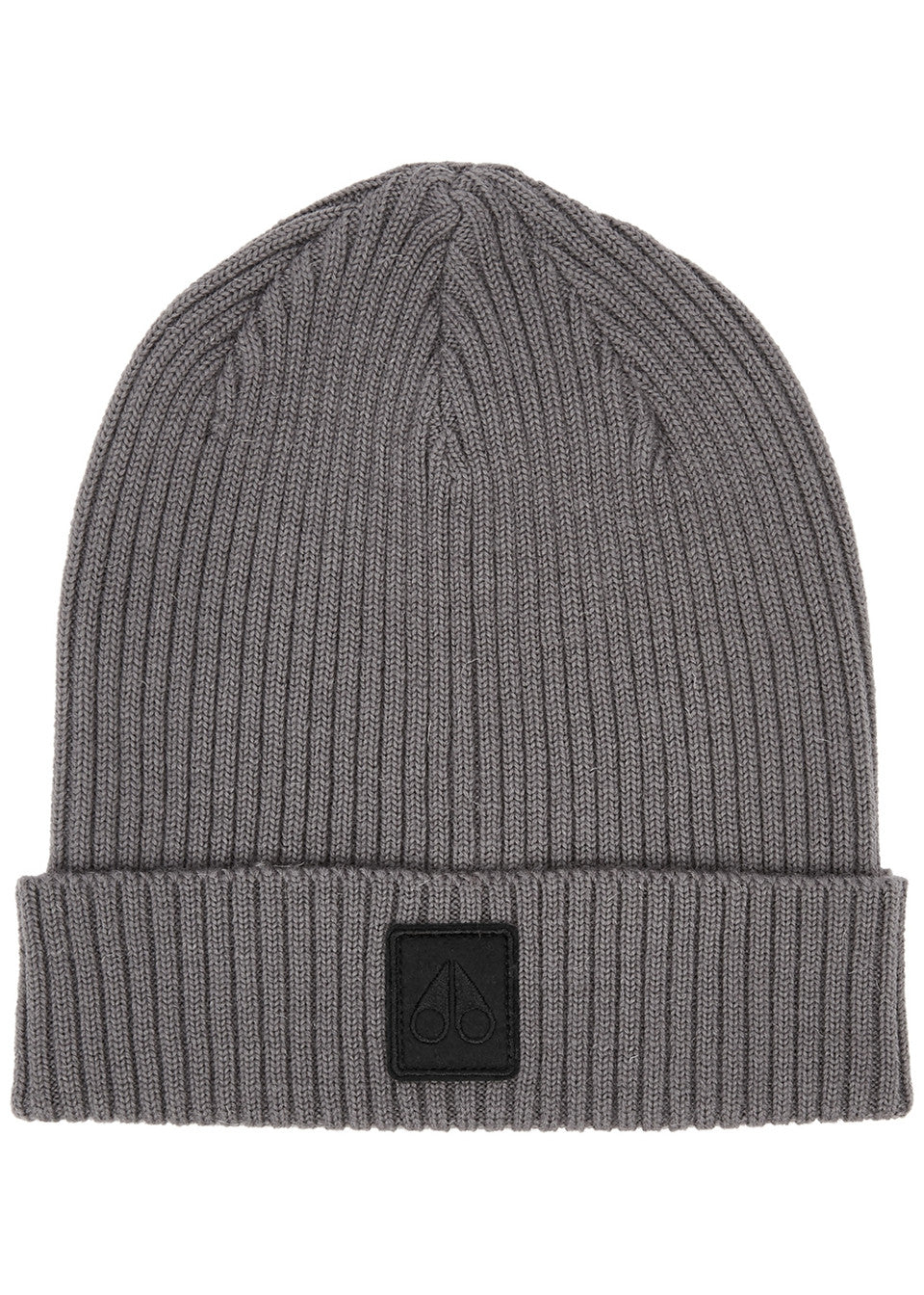 Moose Knuckles Merino Wool Beanie 'Dark Grey'