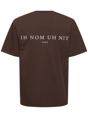 Ih Nom Uh Nit T-Shirt Floral Mask 'Brown'