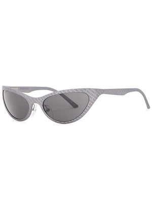 Balenciaga Oval-Frame Sunglasses