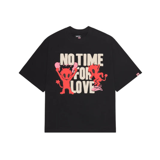 No Time For Love T-Shirt ‘Midnight Black’