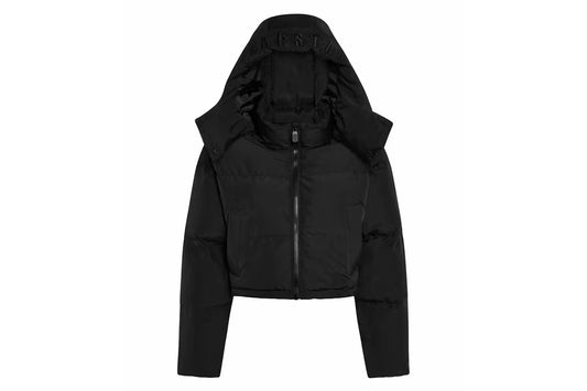 Trapstar Women’s Arch AW23 Hooded Puffer Jacket ‘Black’