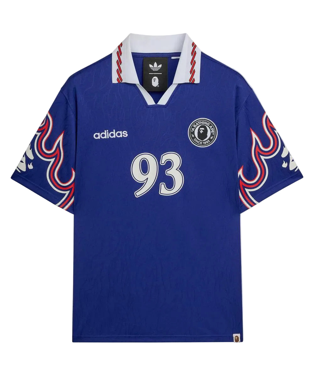 BAPE x Adidas Flame Jersey ‘Blue’