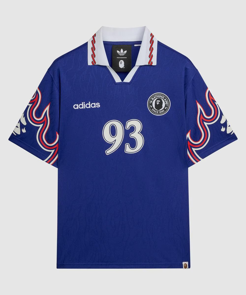 Adidas x BAPE Japan Blue Flame Jersey