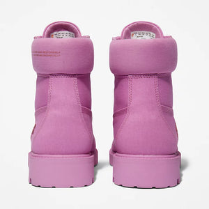 Timberland X Pangaea Premium Fabric 6-Inch Boot For Men In Pink